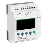SR2A101BD - Compact smart relay, Zelio Logic, 10 I/O, 24 V DC, no clock, display Telemecanique