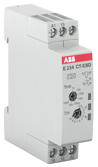 1SVR500150R0000 - CT-EBD.12 Time relay, flasher ABB Building Application Timers - CT-D