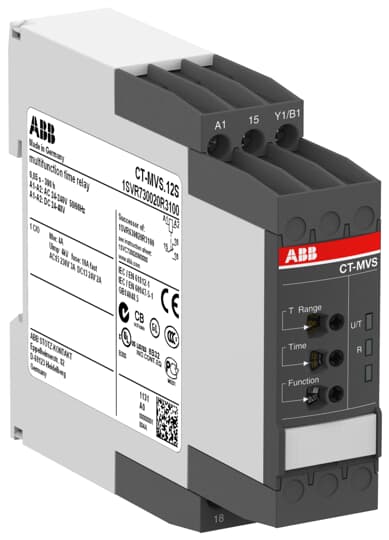 1SVR740020R3100 - CT-MVS.12P Time relay, multifunction ABB High-Performance Timers - CT-S