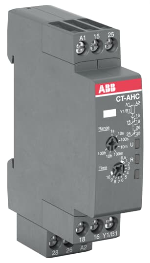 1SVR508110R0100 - CT-AHC.22, Time relay, OFF-delay ABB Economy Timers - CT-C