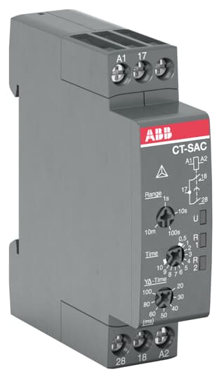 1SVR508210R0100 - CT-SAC.22 Time relay, Star-Delta ABB Economy Timers - CT-C