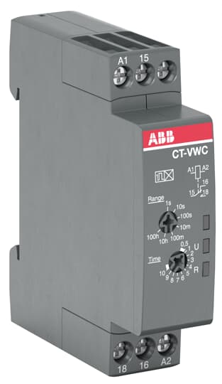1SVR508130R0000 - CT-VWC.12 Time relay, Impulse-ON ABB Economy Timers - CT-C
