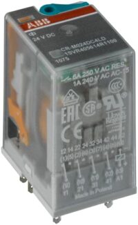 1SVR405612R4200 - CR-M060DC3 Pluggable interface relay | ABB Group