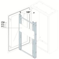 AA5190 - Triang.key RAL7012 for insert. AA5200 ABB SR2 - Metal Enclosure - IP65 Indoor