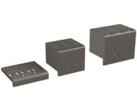 1SDA066666R1 - HTC XT2 3p TERMINAL COVERS HIGH 2pcs ABB MCCB - Tmax XT Accessories