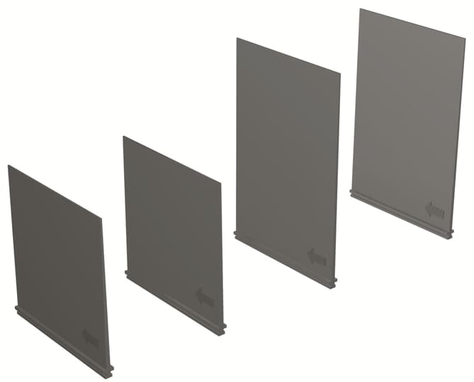 1SDA050697R1 - KIT INSULAT. PART. DIV.PHASE 4p S6-S7-T6 ABB MCCB - Tmax T Accessories