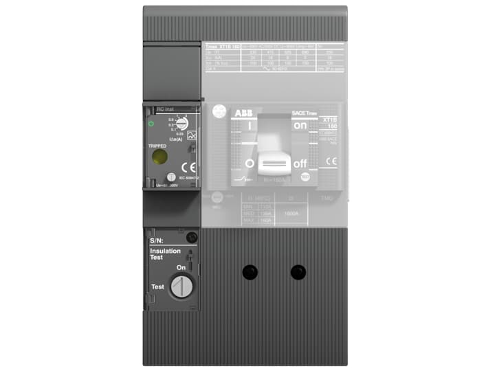 1SDA067122R1 - RC Inst HV 85...690Vac XT1 3p F ABB MCCB - Tmax XT Accessories
