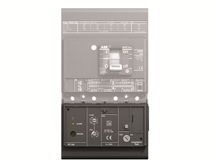 1SDA067126R1 - RC Sel x XT2 4p ABB MCCB - Tmax XT Accessories