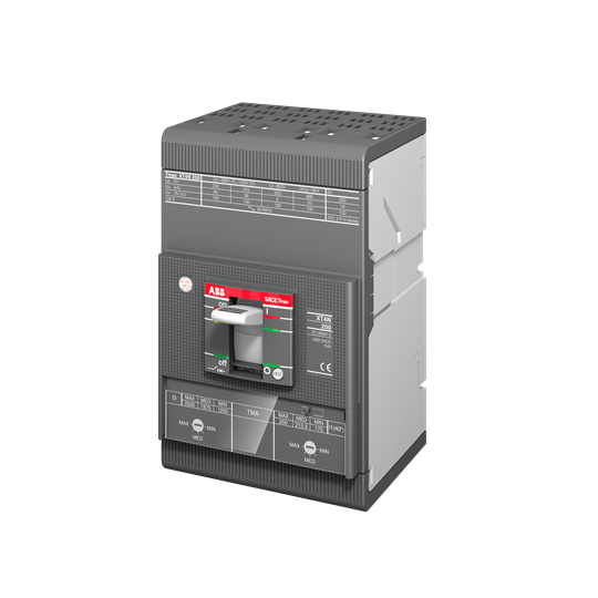 1SDA107706R1 - XT4V 160 MA 52 Im=260...520 3p F F ABB MCCB - Tmax XT 1SDA107706R1 - XT4V 160 MA 52 Im=260...520 3p F F ABB MCCB - Tmax XT
