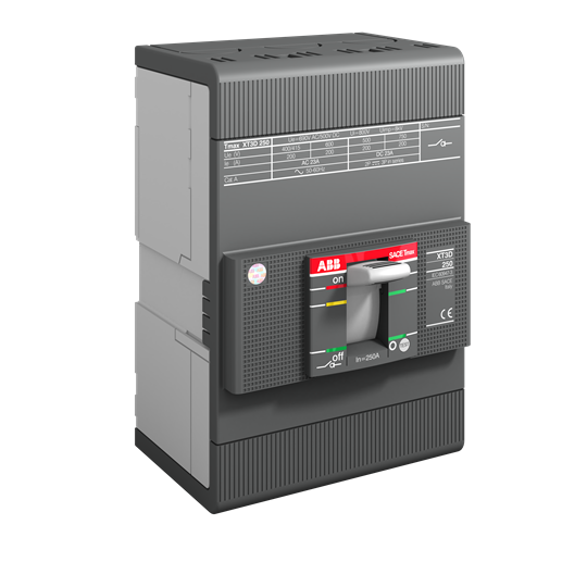 1SDA068210R1 - XT3D 250 3p F F ABB MCCB - Tmax XT 1SDA068210R1 - XT3D 250 3p F F ABB MCCB - Tmax XT