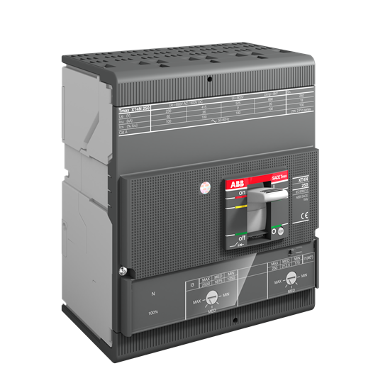 1SDA068323R1 - XT4S 160 TMA 160-1600 4p F F InN=50% ABB MCCB - Tmax XT 1SDA068323R1 - XT4S 160 TMA 160-1600 4p F F InN=50% ABB MCCB - Tmax XT