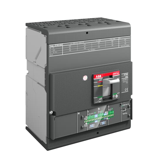 1SDA068495R1 - XT4S 250 Ekip LS/I In=250A 4p F F ABB MCCB - Tmax XT