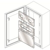 PC1406X - BLINDPANELST.STEEL185X400HXW ABB SRX - Stainless Steel Enclosure - IP65 Indoor