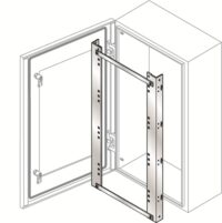 KD5040X - DINFRAMEST.STEEL14DINx2R500x400 ABB SRX - Stainless Steel Enclosure - IP65 Indoor
