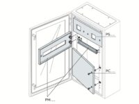 PM1414K - 14 way Distribution Kit ABB SR2 - Metal Enclosure - IP65 Indoor