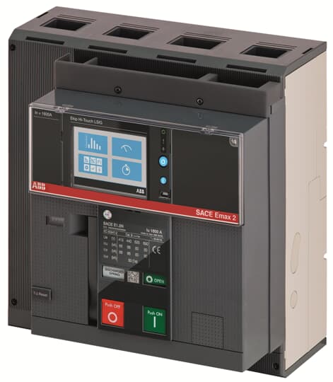 1SDA071494R1 - E1.2B 1600 Ekip Touch LI F F, 4P ABB ACB - Emax 2 Circuit Breaker- Fixed
