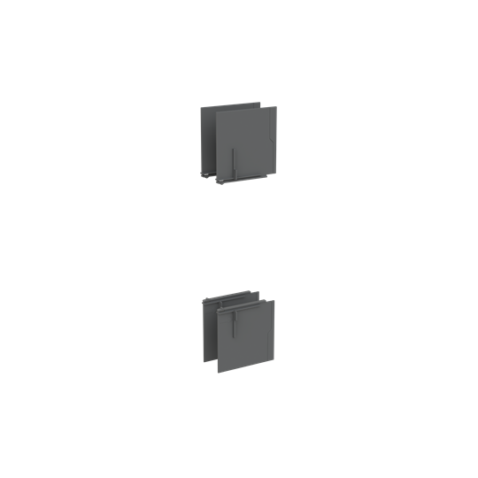 1SDA105002R1 - PB 100mm 4pcs XT5 3p KIT PA.DI.PH.HI ABB MCCB - Tmax XT Accessories