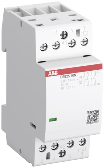 1SAE231111R0113 - ESB25-13N-01 ABB 4-Pole Installation Contactors