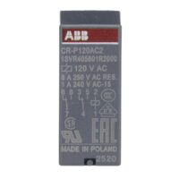 1SVR405601R2000 - CR-P120AC2 Pluggable interface relay | ABB Group