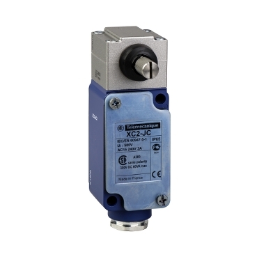 XC2JC10151 - Limit switch, Limit switches XC Standard, XC2 J, steel square rod lever, 1 C/O Telemecanique Sensors