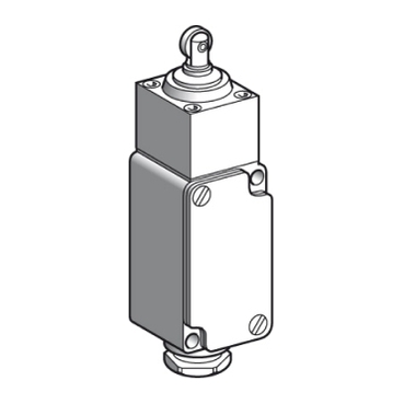 XC2JC162 - Limit switch, Limit switches XC Standard, XC2 J, steel roller plunger, 1 C/O Telemecanique