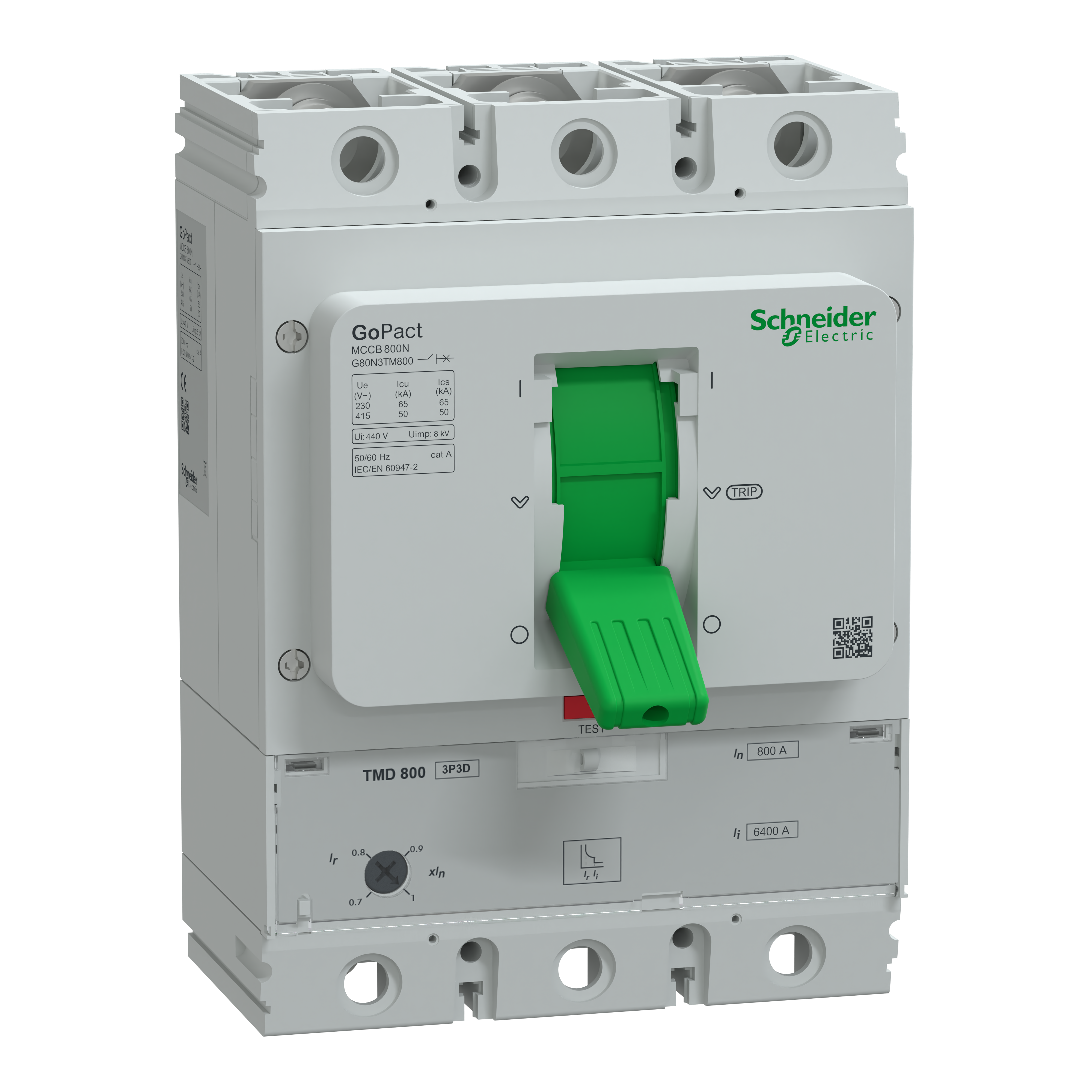 GOMCCB 800N 3P3D 800A TMD G80N3TM800