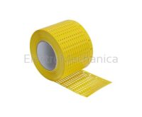4x40mm PUSH-IN TAG YEL(5005/roll)