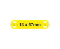 28x57mm TIE MNT TAG YEL (300/pk)
