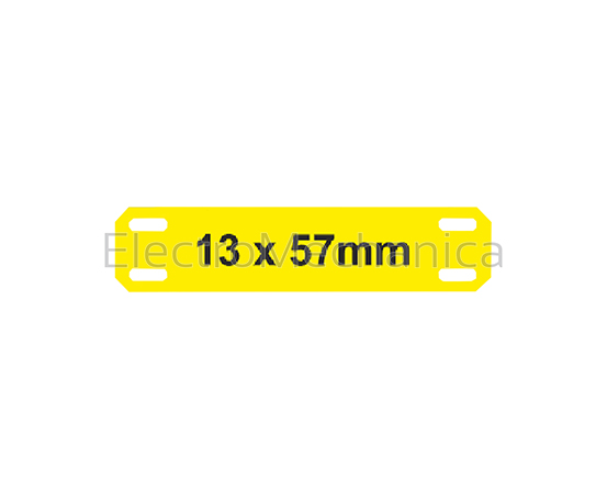 28x57mm TIE MNT TAG YEL (300/pk)