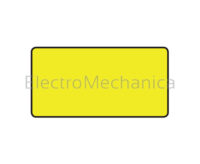 52x105mm ADHESIVE YEL LABEL(100)