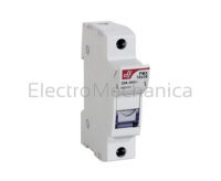 1P 32A 10x38 FUSE HOLDER NEON IND