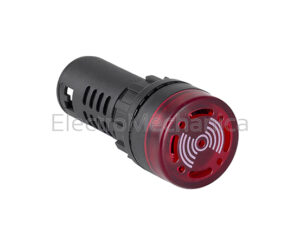 22mm BUZZER/FLASHING LED 220VAC