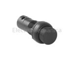 EXT HEAD ECONO BLK P/BUTTON 1NO+1NC