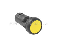 FLUSH ECONO YEL P/BUTTON 1NO+1NC