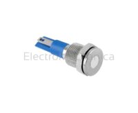 10mm METALIC WHT LED PL 240VAC/DC