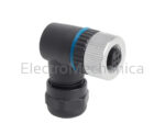 M12 CONNECTOR 8PIN 90DEG FEMALE