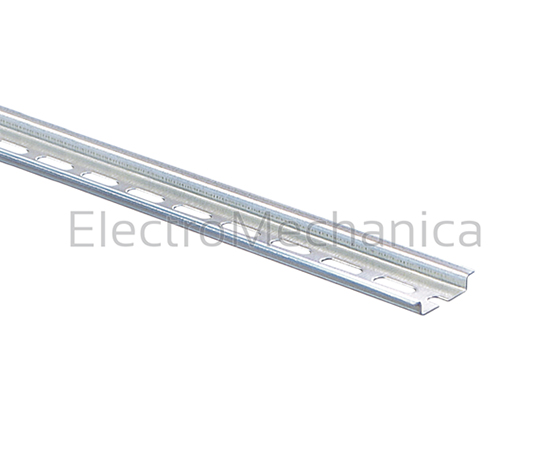 DIN35 MOUNTING RAIL PERF D10mm 2M