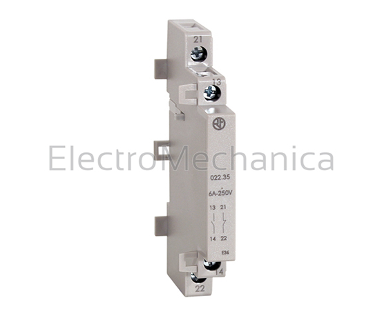 1NO+1NC 6A CONTACTOR AUXILIARY