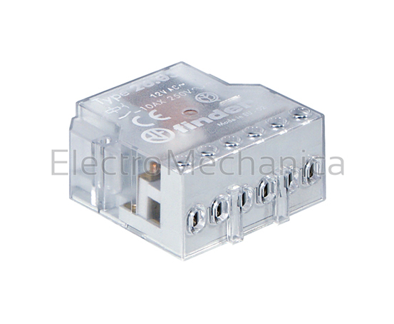 10A 1NO+1NC BASE STEP REL 230VAC