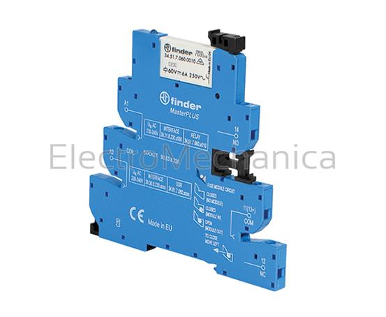 6A 1CO SLIM RELAY INT/FACE 230VAC