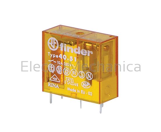 405180120000 10a 1co 40ser Mini Pcb Rel 12vac Em 10a 1co 40ser Mini Pcb Rel 110vdc 405191100000