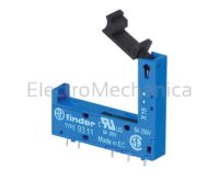 34 SER PCB MNT SOCKET+HINGE CLIP