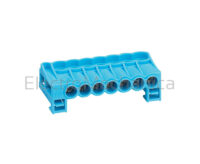 90A 7X25mm SCREW CLAMP BLU TERM