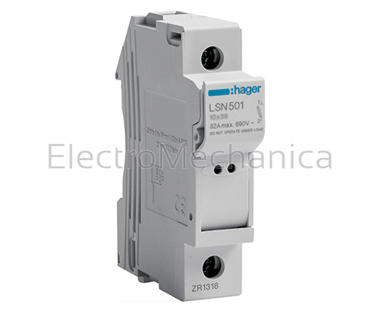 1P FUSE HOLDER 10x38 CYL
