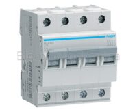 63A 4P 6kA C-CURVE MCB