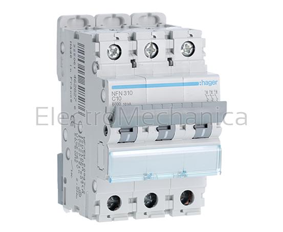 63A 3P 10KA C-CURVE MCB