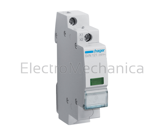 GREEN LED INDICATING LIGHT 230V