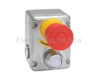 S/S E-STOP 2 LED 230VAC IP69