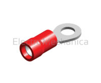 .5-1.5mm2 x8mm RING LUG RED (100)