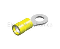4-6mm2 x8mm RING LUG YEL (100)